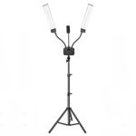 Dual arm light with tripod stand