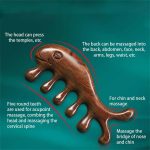 Wooden head massager