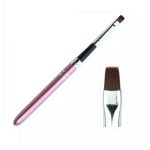 Gel brush with cover