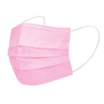 Disposable mask pink