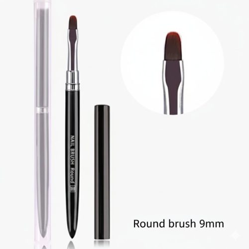 Round brush 9mm