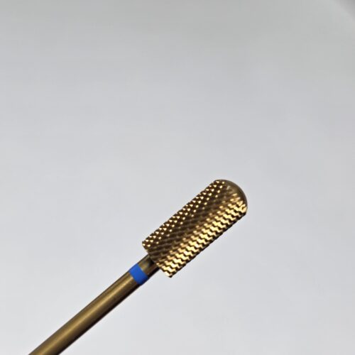 Carbide Barrel cross-cut bit blue