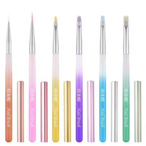 Candy Color Nail Art Brush Set
