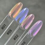 Tramsparent chrome powder