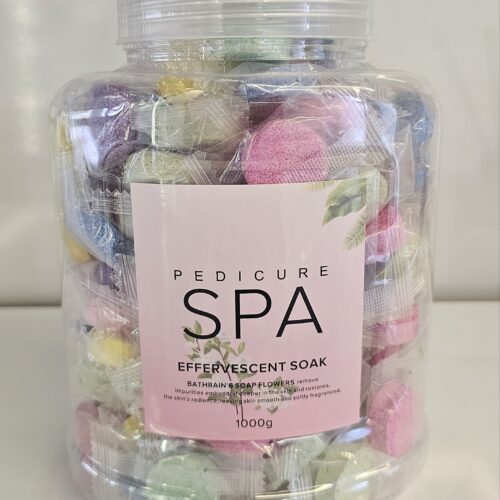 Multicolor pedicure spa tablets