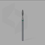 Staleks Diamond Flame Bit Green
