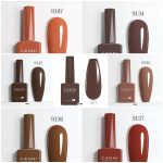 Canni Gel Colors Browns Oranges And Yellows