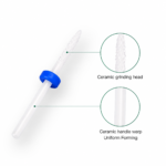 Ceramic Needle Nailbit blue sharp