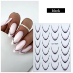 French Smile Nail Stickers