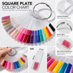 Colour plate display 50 pcs